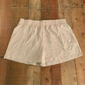Como blu womens sweat shorts in light gray -XXL